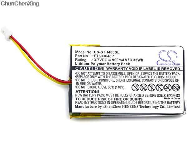 cameron sino 900mah battery ft603048p for stealth 400, 500
cameron sino 900mah battery ft603048p for stealth 400, 500