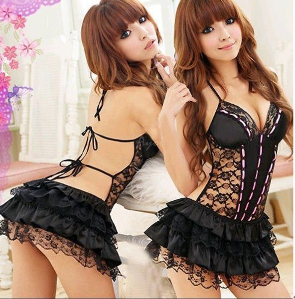 bobydoll lingerie lace skirt nighty dress lingerie erotic sleepwear ,costumes for women dress, Black;white
bobydoll lingerie lace skirt nighty dress lingerie erotic sleepwear ,costumes for women dress, Black;white