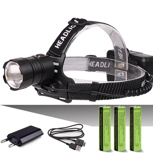 50000lumens most powerful led headlamp xhp70 head lamp usb rechargeable 18650 hoofdlamp zoomable waterproof mining headlight led
50000lumens most powerful led headlamp xhp70 head lamp usb rechargeable 18650 hoofdlamp zoomable waterproof mining headlight led