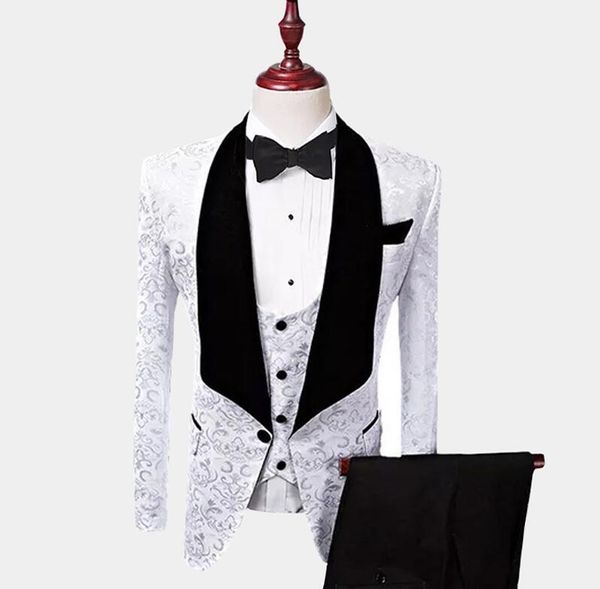 deluxe white mens suits 3pc wedding groomsmen tuxedos print formal prom suit wedding tuxedo custom made blazer (jacket+pants+vest), Black;gray
deluxe white mens suits 3pc wedding groomsmen tuxedos print formal prom suit wedding tuxedo custom made blazer (jacket+pants+vest), Black;gray