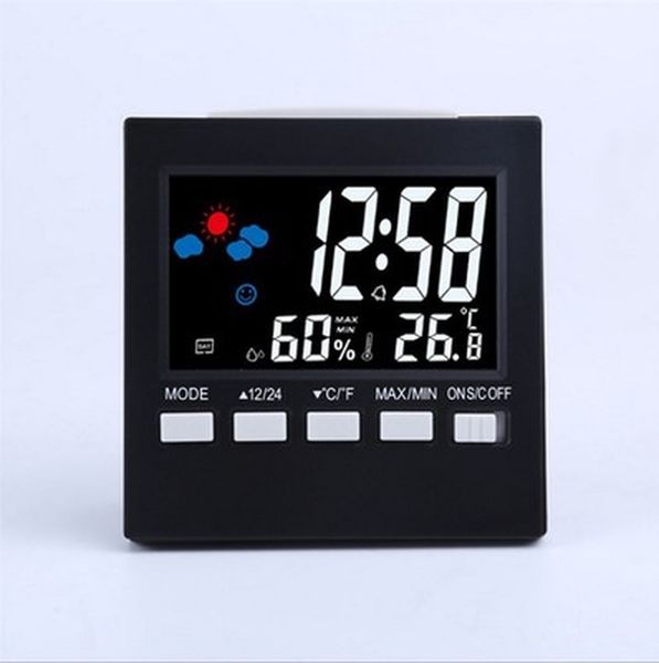 weather station alarm clock thermometer temperature humidity household meter indoor high-precision baby room accurate creative
weather station alarm clock thermometer temperature humidity household meter indoor high-precision baby room accurate creative