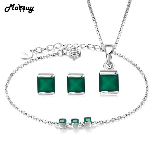 mobuy trendy jewelry sets natural gemstone green chalcedony 100% 925 sterling silver fine jewelry for women party v008enh, Black
mobuy trendy jewelry sets natural gemstone green chalcedony 100% 925 sterling silver fine jewelry for women party v008enh, Black