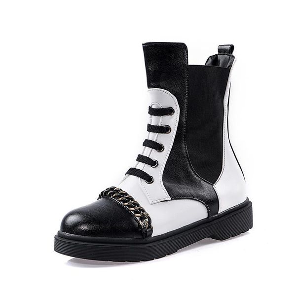 2019 new women's high heels boots suede shoes woman round head color matching lace up fashion women's winter boots size 34-43, Black
2019 new women's high heels boots suede shoes woman round head color matching lace up fashion women's winter boots size 34-43, Black