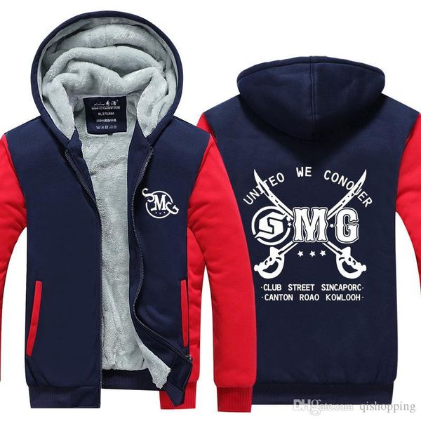 smg winter hoodie thicken fleece cotton coat cashmere hoodies zipper jacket super warm sweatshirt sportswear hoodie us eu size, Blue;black
smg winter hoodie thicken fleece cotton coat cashmere hoodies zipper jacket super warm sweatshirt sportswear hoodie us eu size, Blue;black