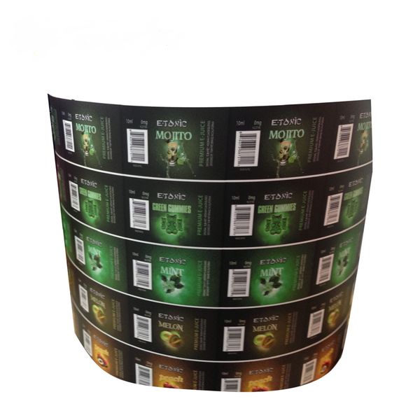 Custom Eco-friendly Vinyl Circle Labels Printing ,waterproof Label Sticker Printing With Quality