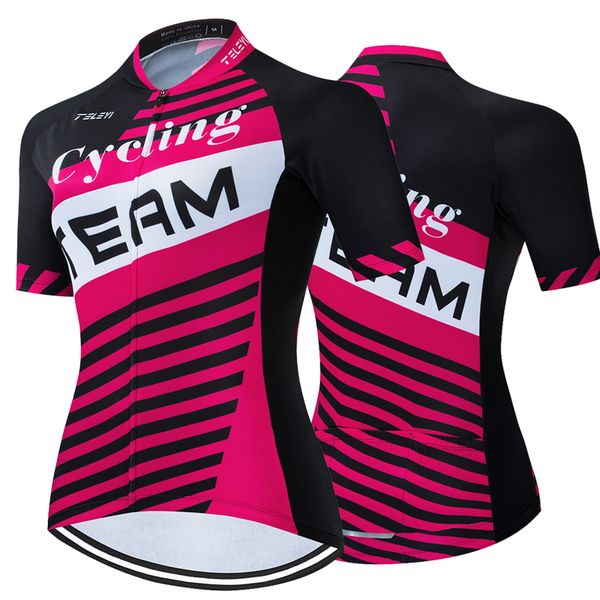 raphing women's girls summer short sleeve cycling jersey bicycle road mtb bike shirt outdoor sports ropa ciclismo clothing, Black;red
raphing women's girls summer short sleeve cycling jersey bicycle road mtb bike shirt outdoor sports ropa ciclismo clothing, Black;red