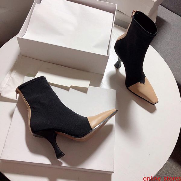 2019 designer women s sell stretch booties lambskin heel genuine leather 8.5cm ladies booties
2019 designer women s sell stretch booties lambskin heel genuine leather 8.5cm ladies booties