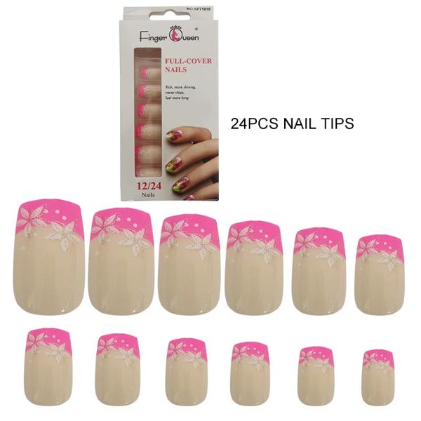false nails 24pcs/box girl fake tips full cover paste directly with jelly glue convenient and simple artificial, Red;gold
false nails 24pcs/box girl fake tips full cover paste directly with jelly glue convenient and simple artificial, Red;gold