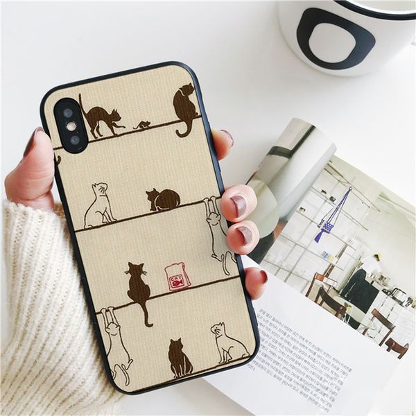 capa cute cat cover for iphone 11 pro xs max xr case for iphone 8 7 6s plus 5s se 5 case soft silicone cover.
capa cute cat cover for iphone 11 pro xs max xr case for iphone 8 7 6s plus 5s se 5 case soft silicone cover.