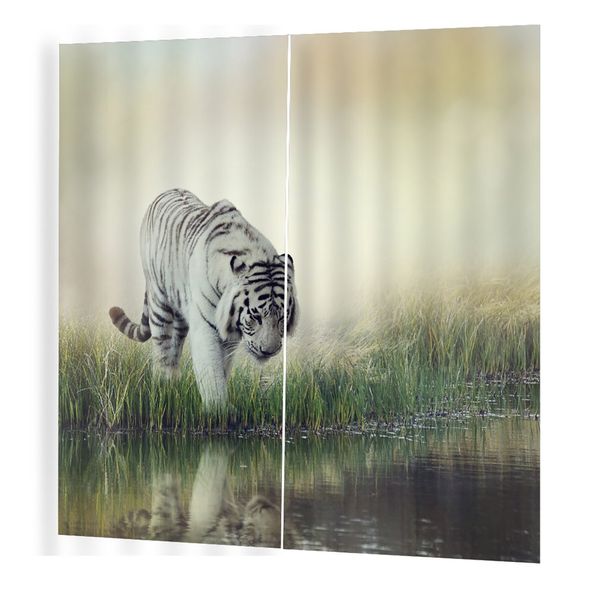 1 tiger prints curtains room 3d curtain window drapes bjq-1280(2)170*200cm trendy living room bedroom blackout
1 tiger prints curtains room 3d curtain window drapes bjq-1280(2)170*200cm trendy living room bedroom blackout