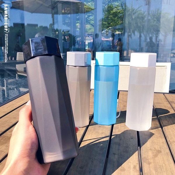 frosted water bottle three-dimensional cutting plastic tea bottle portable crystal water bottle 13oz sport outdoor kettle
frosted water bottle three-dimensional cutting plastic tea bottle portable crystal water bottle 13oz sport outdoor kettle