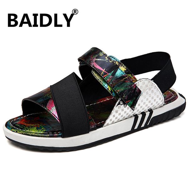 men sandals beach summer sandals men slippers shoes casual shoes vintage style outdoor male, Black
men sandals beach summer sandals men slippers shoes casual shoes vintage style outdoor male, Black
