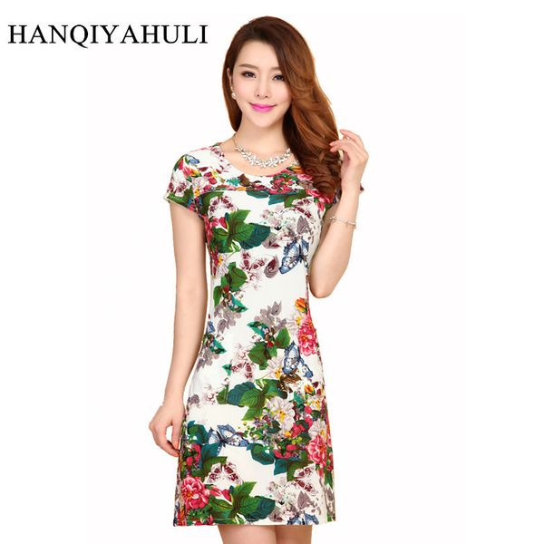 women dress 2019 summer style slim tunic milk silk print floral casual plus size vestido feminino loose dresses clothes l-5xl, Black;gray
women dress 2019 summer style slim tunic milk silk print floral casual plus size vestido feminino loose dresses clothes l-5xl, Black;gray