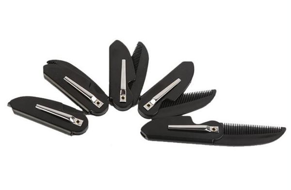 mens womens beauty handmade folding comb pocket clip hair comb moustache beard comb, Silver
mens womens beauty handmade folding comb pocket clip hair comb moustache beard comb, Silver