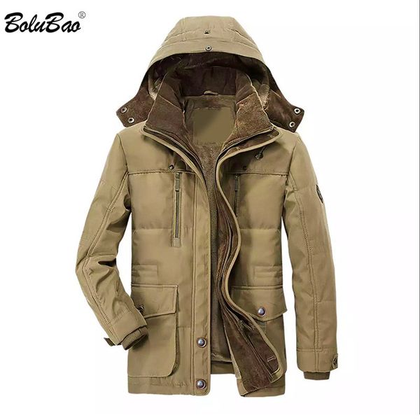 bolubao brand men jacket 2019 new men winter solid color multi-pocket warm thick jacket casual fashion with hooded parkas, Tan;black
bolubao brand men jacket 2019 new men winter solid color multi-pocket warm thick jacket casual fashion with hooded parkas, Tan;black