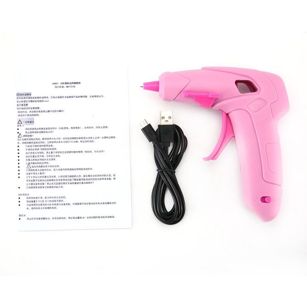 rj807 usb charging 5v/1a melt glue gun with glue stick for diy handwork repair tools electric heat temperature guns
rj807 usb charging 5v/1a melt glue gun with glue stick for diy handwork repair tools electric heat temperature guns