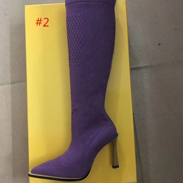 ting sock boots pointed pointed boots of womens thigh over the knee boots breathable elastic b, Black
ting sock boots pointed pointed boots of womens thigh over the knee boots breathable elastic b, Black