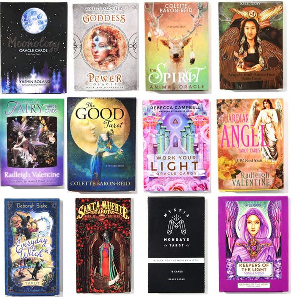mystical shaman oracle cards deck english mysterious fate divination tarot cards board games for women party family
mystical shaman oracle cards deck english mysterious fate divination tarot cards board games for women party family