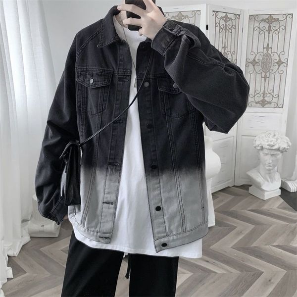 spring gradient denim jacket мужская мода повседневный ретро джинсовой куртки мужчины streetwear wild сыпучие hip hop bomber мужчин m-2xl, Black;brown
spring gradient denim jacket мужская мода повседневный ретро джинсовой куртки мужчины streetwear wild сыпучие hip hop bomber мужчин m-2xl, Black;brown