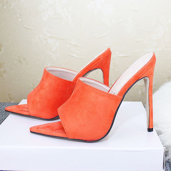 summer mules shoes women pointed toe high heel slippers sandals woman shoes blue yellow beige stripper heels party, Black
summer mules shoes women pointed toe high heel slippers sandals woman shoes blue yellow beige stripper heels party, Black