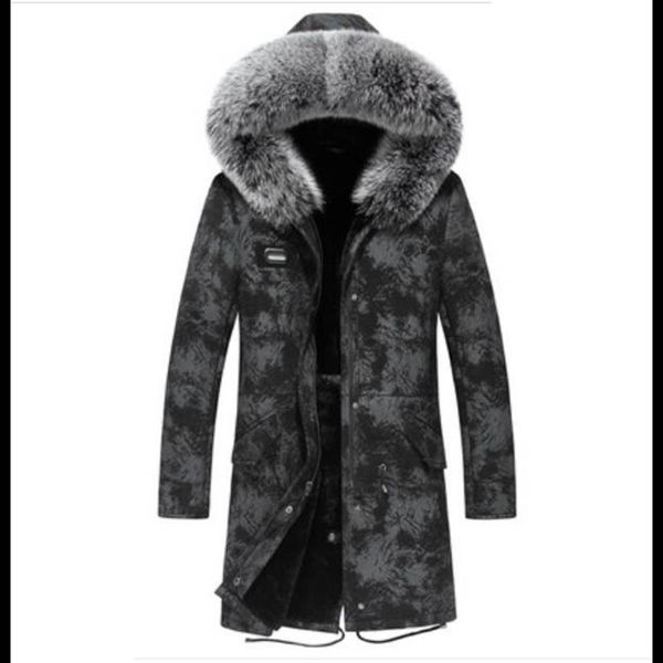 2019 new genuine sheepskin leather jacket natural lamb/wool fur liner men real leather shearling jacket winter outwear a103, Black
2019 new genuine sheepskin leather jacket natural lamb/wool fur liner men real leather shearling jacket winter outwear a103, Black