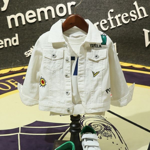 new denim print boy jackets jeans children coats fashion baby jacket 8jk026, Blue;gray
new denim print boy jackets jeans children coats fashion baby jacket 8jk026, Blue;gray