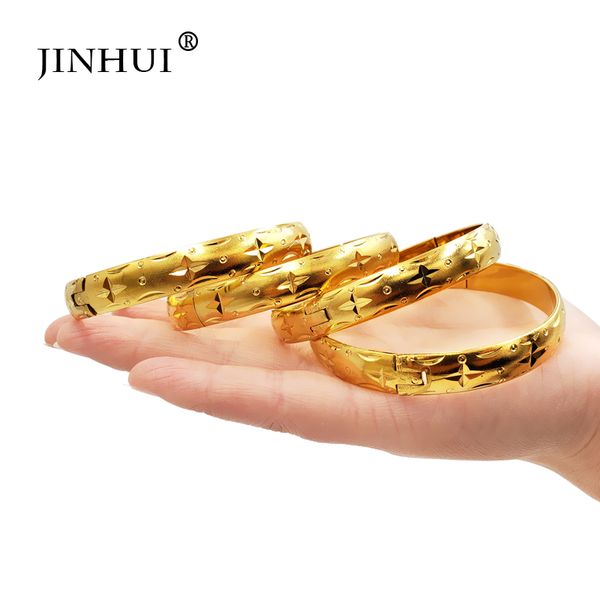 jin hui new fashion lady luxury gold color jewelry bangles ethiopian african women dubai bracelet party wedding gifts can open, Black
jin hui new fashion lady luxury gold color jewelry bangles ethiopian african women dubai bracelet party wedding gifts can open, Black