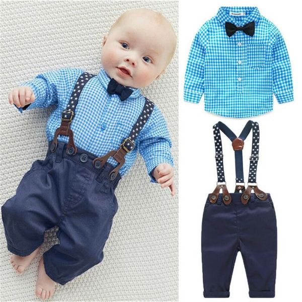 0-24m newborn baby boys outfits bow tie res blue plaid shirt suspender pants trousers outfits toddler infant baby boys clothes, White
0-24m newborn baby boys outfits bow tie res blue plaid shirt suspender pants trousers outfits toddler infant baby boys clothes, White