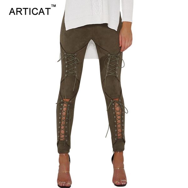 articat suede lace up pants women bandage leggings 2017 new autumn slim high waist bodycon pencil pants trousers pantalon mujer, Black;white
articat suede lace up pants women bandage leggings 2017 new autumn slim high waist bodycon pencil pants trousers pantalon mujer, Black;white