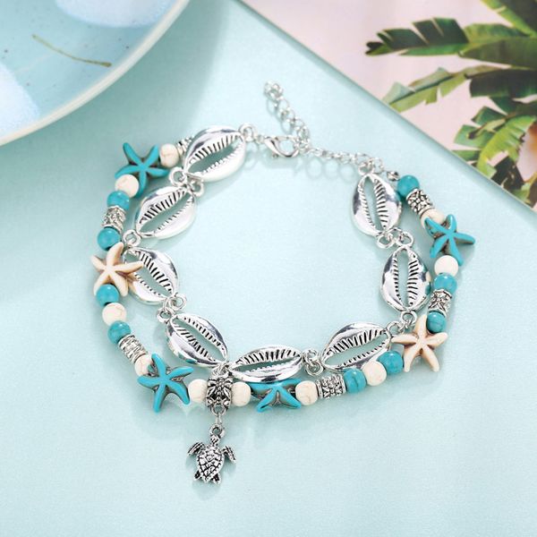дамы ювелирных подарков ножные богемный boho ножной богемные сандалеты для женщин лапка personality simple star shell pearl браслет, Red;blue
дамы ювелирных подарков ножные богемный boho ножной богемные сандалеты для женщин лапка personality simple star shell pearl браслет, Red;blue