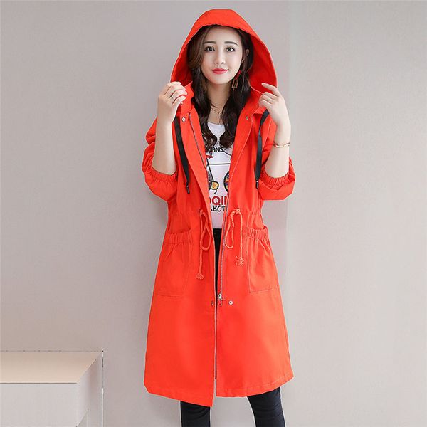 windbreaker women medium long coat 2019 spring autumn new loose hooded outwear temperament wild fashion women trench coat win938, Tan;black
windbreaker women medium long coat 2019 spring autumn new loose hooded outwear temperament wild fashion women trench coat win938, Tan;black