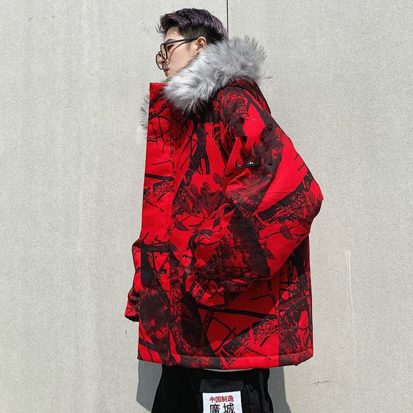 men streetwear winter jacket 2019 men fashion windbreaker hip hop parka jackets hooded coats feather clothes sa-8, Black
men streetwear winter jacket 2019 men fashion windbreaker hip hop parka jackets hooded coats feather clothes sa-8, Black