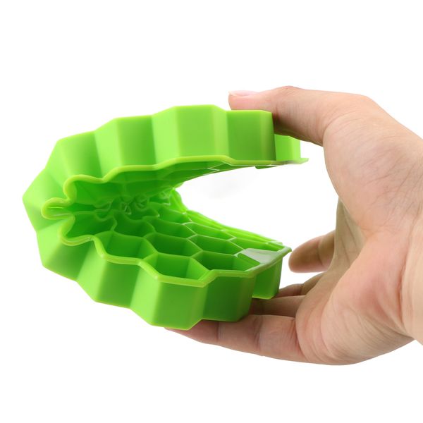 niceyard 37 cubes honeycomb ice cube tray with lids ice cream tools for whiskey cocktail cold drink silicone ice cube maker mold
niceyard 37 cubes honeycomb ice cube tray with lids ice cream tools for whiskey cocktail cold drink silicone ice cube maker mold