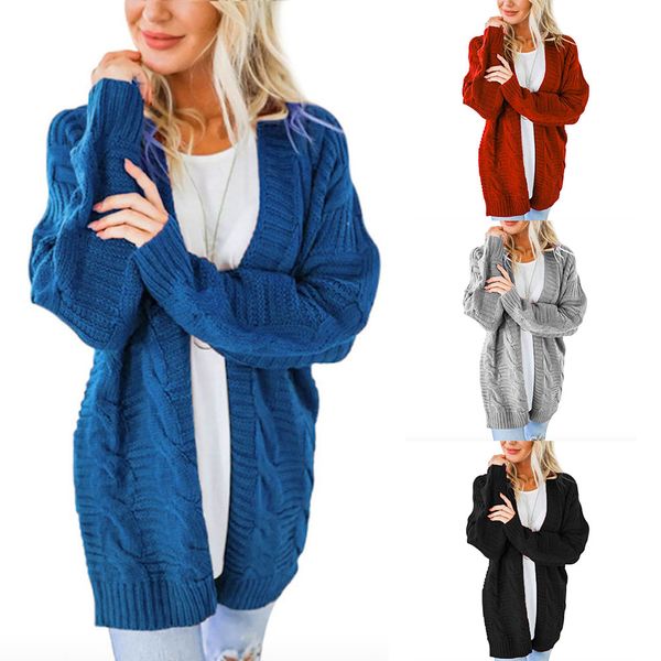 2019 knitted sweaters sweater chunky warm cardigans pointelle winter women knitwear femme new women's long sleeve open front, White
2019 knitted sweaters sweater chunky warm cardigans pointelle winter women knitwear femme new women's long sleeve open front, White