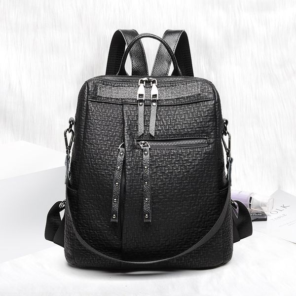 2020 new female leather knapsack women's backpack large capacity school bag for teenage girls small backpack travel shoulder bag
2020 new female leather knapsack women's backpack large capacity school bag for teenage girls small backpack travel shoulder bag