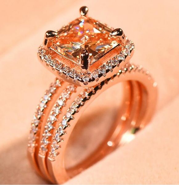 fast vintage diamond plated 18k rose gold three-piece ring female women wedding anniversary day gift never fade, Slivery;golden
fast vintage diamond plated 18k rose gold three-piece ring female women wedding anniversary day gift never fade, Slivery;golden