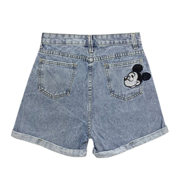 new denim shorts for women 2020 summer shorts cute cartoon mouse embroidered denim loose high waist curled pant, Blue
new denim shorts for women 2020 summer shorts cute cartoon mouse embroidered denim loose high waist curled pant, Blue