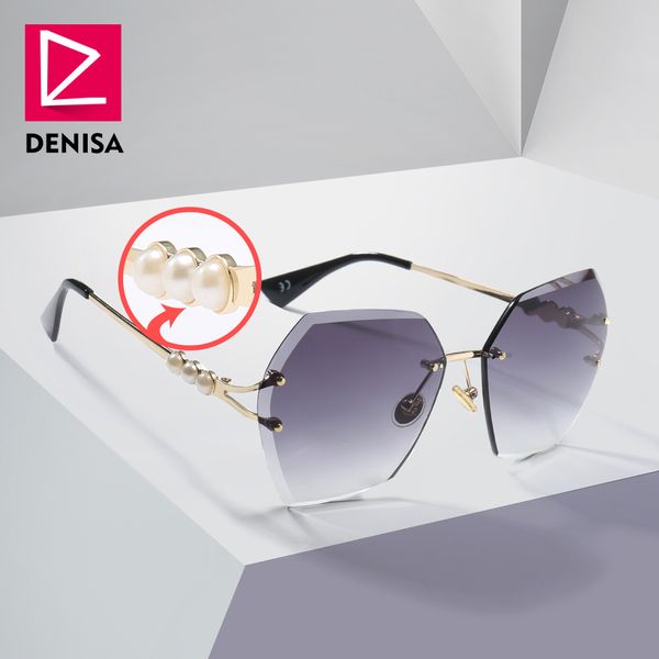 denisa 2019 square rimless pearl sunglasses retro women brand designer trendy gradient polygon sun glasses female uv400 g23023, White;black
denisa 2019 square rimless pearl sunglasses retro women brand designer trendy gradient polygon sun glasses female uv400 g23023, White;black