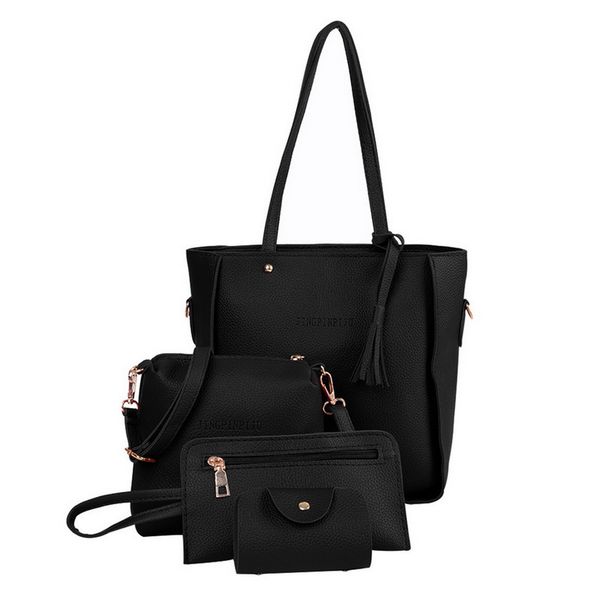 4pcs/set leather women bag 2019 nibesser shopper tote bags composite casual tassel female shoulder bag sets travel handbags
4pcs/set leather women bag 2019 nibesser shopper tote bags composite casual tassel female shoulder bag sets travel handbags