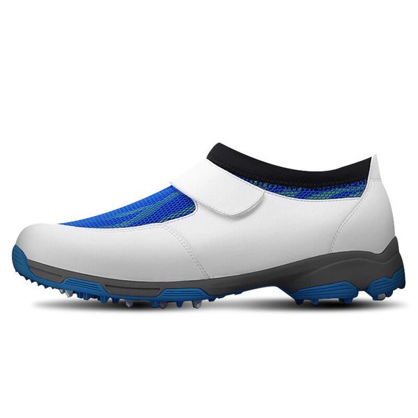 2020 new men's golf shoe microfiber leather shoes eva midsole breathable mesh (white blue
2020 new men's golf shoe microfiber leather shoes eva midsole breathable mesh (white blue