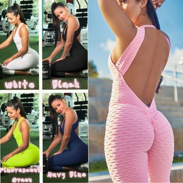 yoga outfits 2021 women pants sport gym running fitness bodysuit leggings backless solid color athletic romper jumpsuits, White;red
yoga outfits 2021 women pants sport gym running fitness bodysuit leggings backless solid color athletic romper jumpsuits, White;red