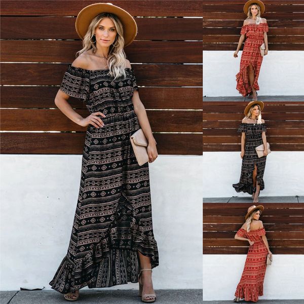 новая мода женская с длинным рукавом sexy короткой bohemian печати с плечом повседневного beach party summer макси платье, Black;gray
новая мода женская с длинным рукавом sexy короткой bohemian печати с плечом повседневного beach party summer макси платье, Black;gray