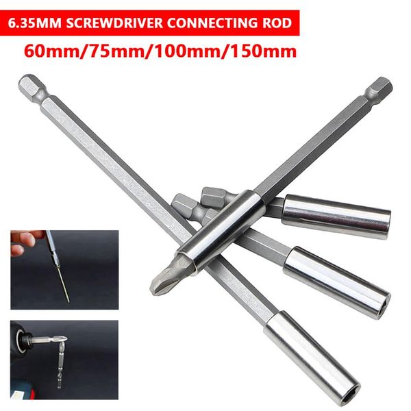 1/4" hex стержень хвостовик 60/75 / 100/150 мм длинной ручка отвертка совет держатель магнитного удлинитель набор битого расширение бар ручн
1/4" hex стержень хвостовик 60/75 / 100/150 мм длинной ручка отвертка совет держатель магнитного удлинитель набор битого расширение бар ручн