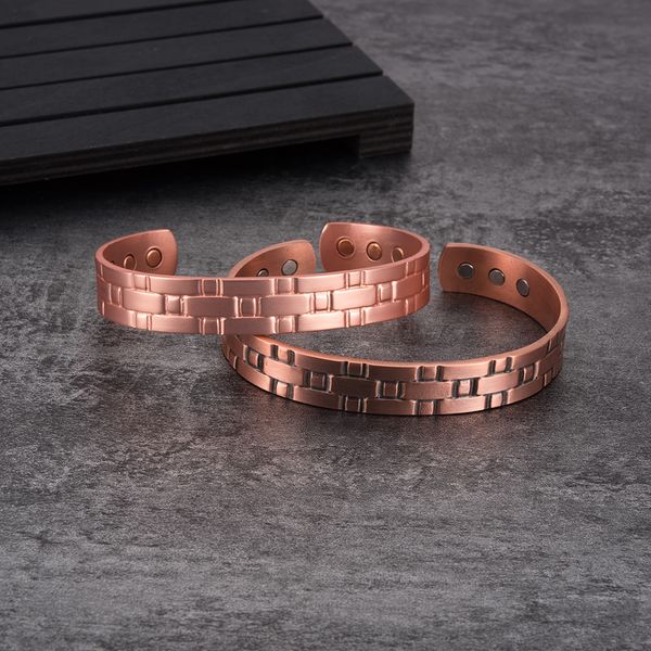 vinterly cross copper bracelets for women wide adjustable cuff bracelets men health energy magnetic copper bracelet & bangles, Black
vinterly cross copper bracelets for women wide adjustable cuff bracelets men health energy magnetic copper bracelet & bangles, Black