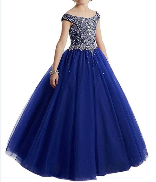 fashion squined one shoulder ruffles crystal ball gown floor length sparkling wedding dresses girl's pageant dresses beautiful
fashion squined one shoulder ruffles crystal ball gown floor length sparkling wedding dresses girl's pageant dresses beautiful