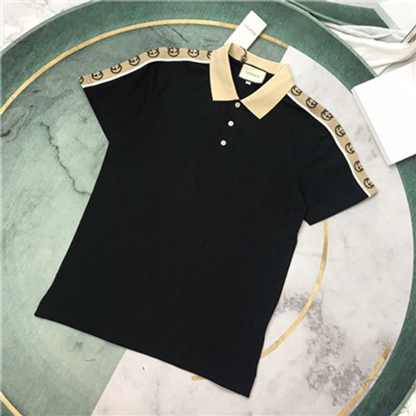 20ss pearl cotton fabric bee snake embroidered ribbon letter men's casual wild lapel short sleeve polo shirt luxury designer men's, Black;brown
20ss pearl cotton fabric bee snake embroidered ribbon letter men's casual wild lapel short sleeve polo shirt luxury designer men's, Black;brown