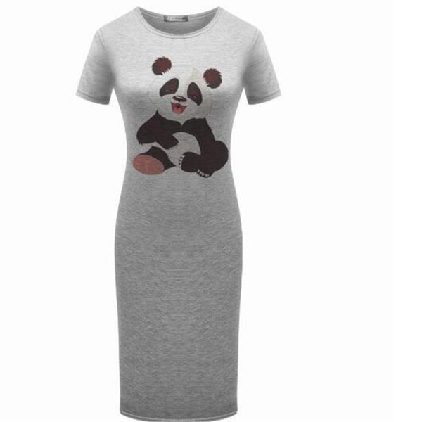 10pcs/lot women summer round neck staying cute panda dress party three kittens dress casual spring pencil dresses, Black;gray
10pcs/lot women summer round neck staying cute panda dress party three kittens dress casual spring pencil dresses, Black;gray