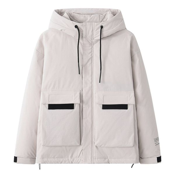 the coat enjeolon brand winter jacket men hooded thick white duck down parka coat casual slim pockets down mens overcoat yr928, Black
the coat enjeolon brand winter jacket men hooded thick white duck down parka coat casual slim pockets down mens overcoat yr928, Black