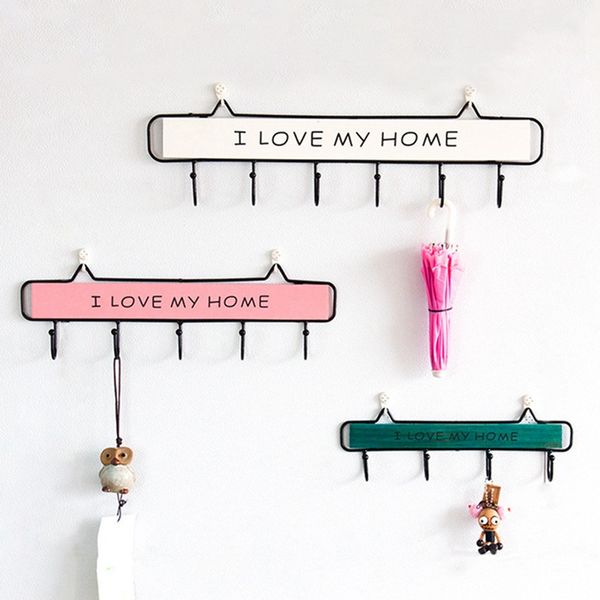 i love my home wall mounted clothes hanger 4 hooks hat key holder laundry coat rack hanging storage shelf for home
i love my home wall mounted clothes hanger 4 hooks hat key holder laundry coat rack hanging storage shelf for home