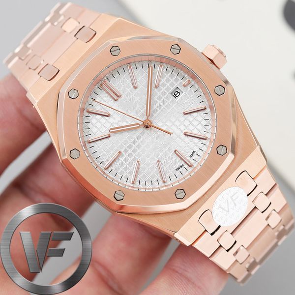 vf black sapphire mens 41mm watch 2813 automatic movement fashion men mechanical watches royal oak 15400 wristwatches, Slivery;brown
vf black sapphire mens 41mm watch 2813 automatic movement fashion men mechanical watches royal oak 15400 wristwatches, Slivery;brown